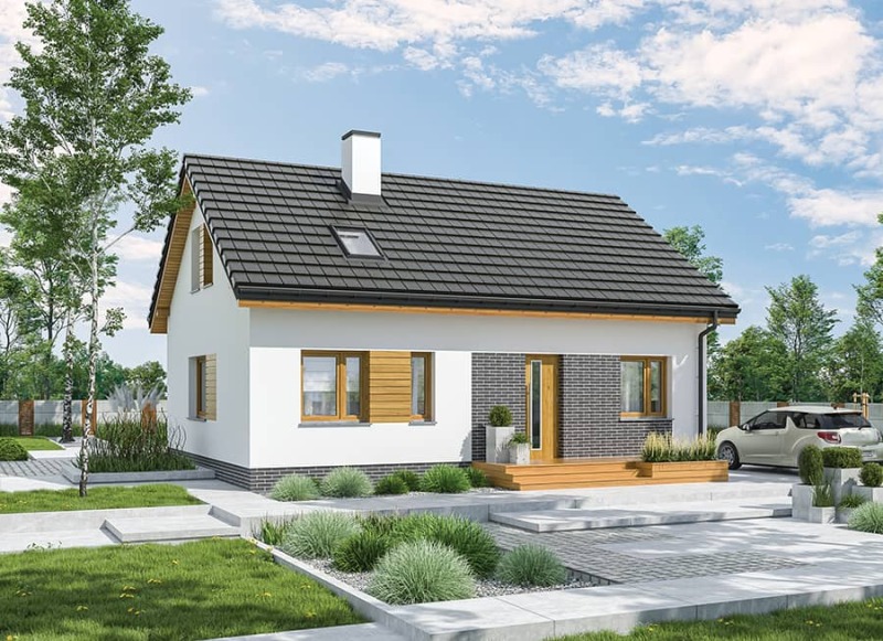 Tanie domy jednorodzinne dzięki gotowym projektom